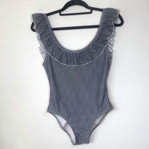 Imagine Perry Ruffle Swimsuit S